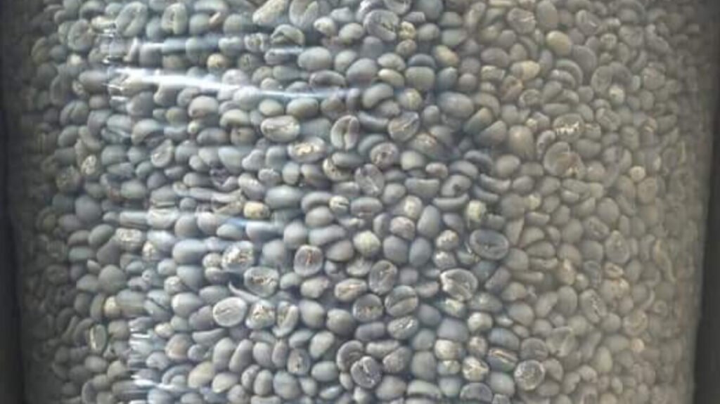 Packed Coffee in Plastic Bags